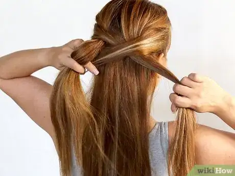 Imagen titulada Do a Fish Tail Plait in Your Hair Step 13