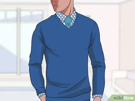 Imagen titulada Wear a Sweater over a Dress Shirt Step 10