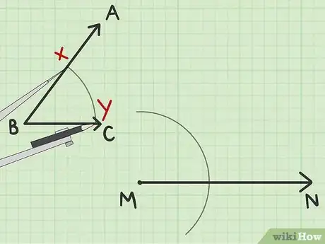 Imagen titulada Construct an Angle Congruent to a Given Angle Step 9