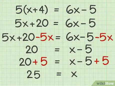 Imagen titulada Solve Equations with Variables on Both Sides Step 13