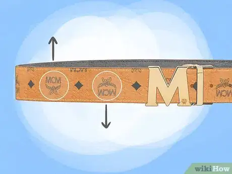 Imagen titulada Tell if an MCM Belt Is Fake Step 5