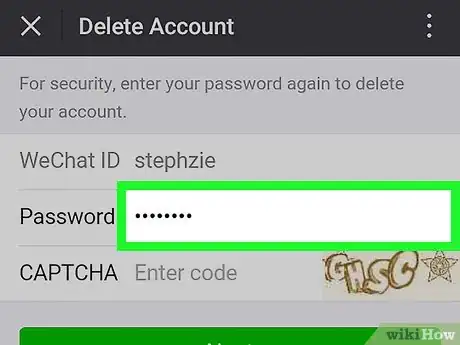 Imagen titulada Delete a WeChat Account on Android Step 9