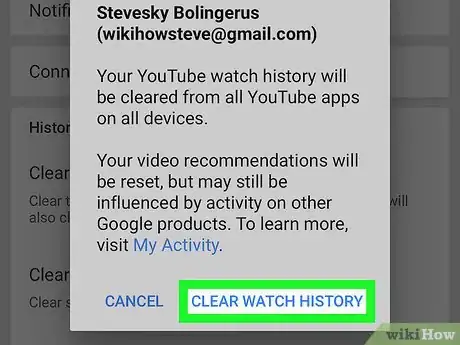 Imagen titulada Clear Your YouTube History Step 5