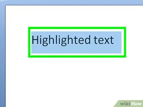 Imagen titulada Highlight in Microsoft Word Step 2