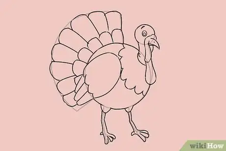 Imagen titulada Draw a Turkey Step 10