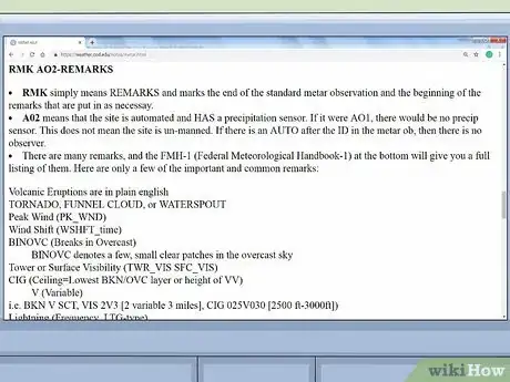 Imagen titulada Read an Aviation Routine Weather Report (METAR) Step 15