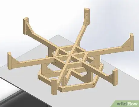 Imagen titulada Build a Hexagon Picnic Table Step 20