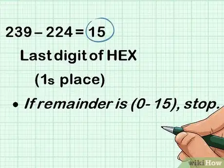 Imagen titulada Convert from Decimal to Hexadecimal Step 8