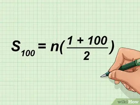 Imagen titulada Add Consecutive Integers from 1 to 100 Step 2