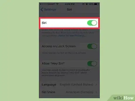 Imagen titulada Change Siri's Voice on an iPhone Step 3