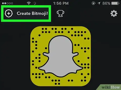 Imagen titulada Use Bitmoji on Snapchat Step 3