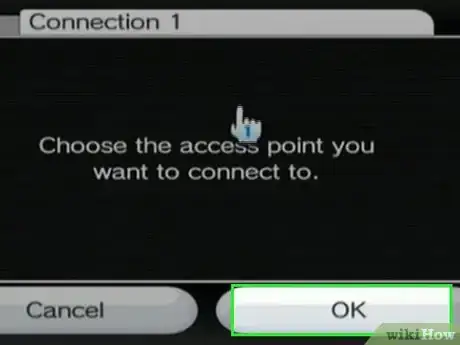 Imagen titulada Connect the Nintendo Wii to Wi–Fi Step 7