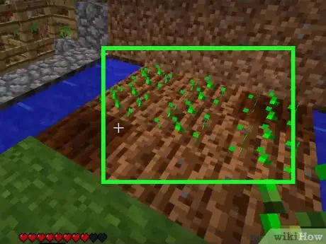 Imagen titulada Plant Seeds in Minecraft Step 5