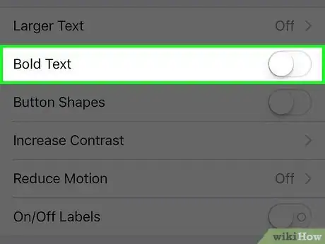 Imagen titulada Bold the Text on an iPhone Step 4
