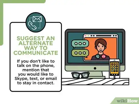 Imagen titulada End a Phone Call With a Talkative Person Step 8