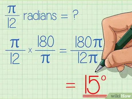 Imagen titulada Convert Radians to Degrees Step 2