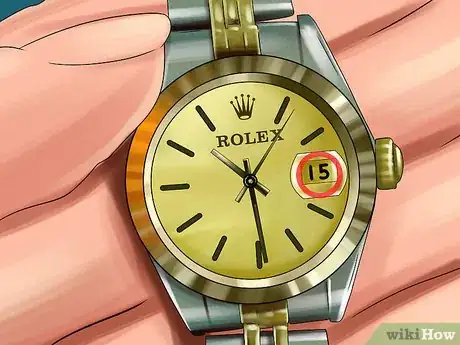 Imagen titulada Tell if a Rolex Watch is Real or Fake Step 3