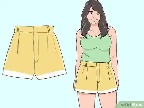 Imagen titulada Wear High Waisted Shorts Step 2