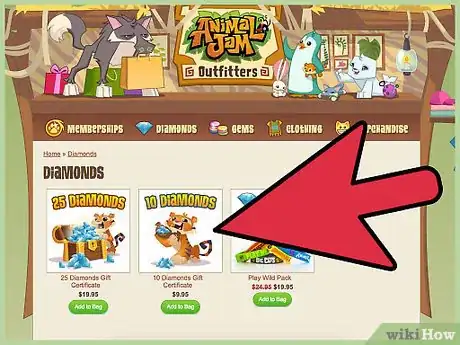 Imagen titulada Get Diamonds on Animal Jam Step 6