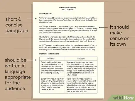 Imagen titulada Write an Executive Summary Step 2