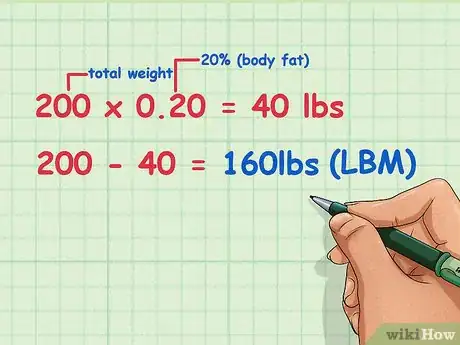 Imagen titulada Determine Lean Body Mass Step 2