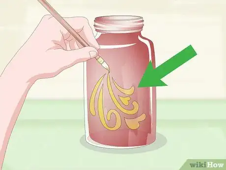 Imagen titulada Paint Glass Jars Step 22