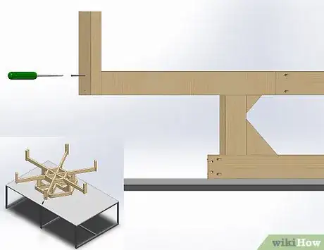 Imagen titulada Build a Hexagon Picnic Table Step 19