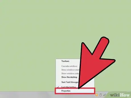 Imagen titulada Change the Position of the Taskbar in Windows 7 Step 1