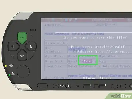 Imagen titulada Download Music Directly from Your PSP's Web Browser Step 8