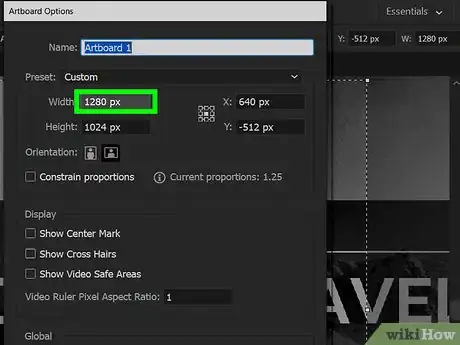 Imagen titulada Change Artboard Size in Adobe Illustrator Step 4