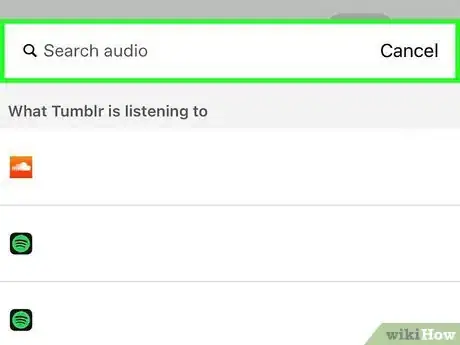 Imagen titulada Post Audio to a Tumblr Blog from a Phone Step 4