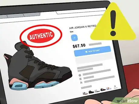 Imagen titulada Tell if Jordans Are Fake Step 13