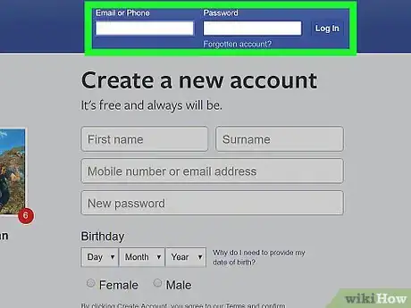 Imagen titulada Permanently Delete a Facebook Account Step 1