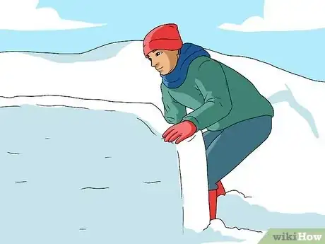 Imagen titulada Build a Snow Fort Step 6