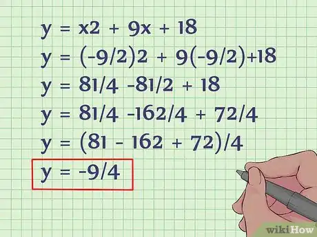 Imagen titulada Find the Vertex of a Quadratic Equation Step 3