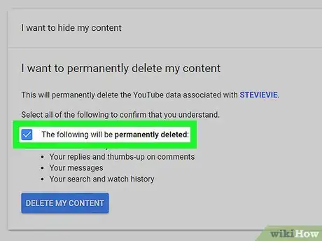 Imagen titulada Delete a YouTube Channel Step 7