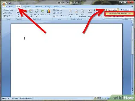 Imagen titulada Create an Email Signature in Microsoft Word Step 2