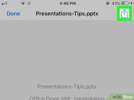 Imagen titulada Open a PPTX File on iPhone or iPad Step 20