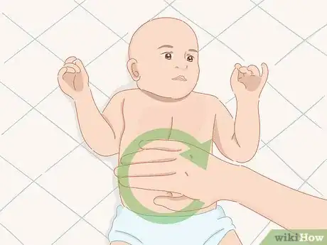 Imagen titulada Soothe a Gassy Baby Step 1