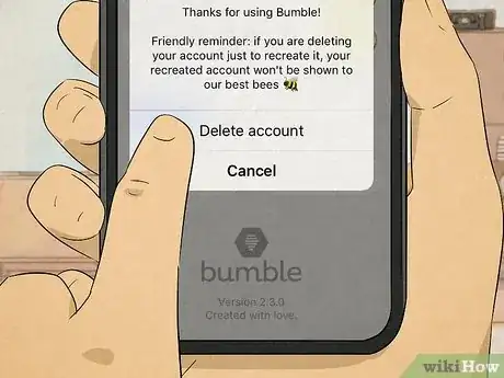 Imagen titulada Does Deleting Your Bumble Account Cancel Your Subscription Step 7