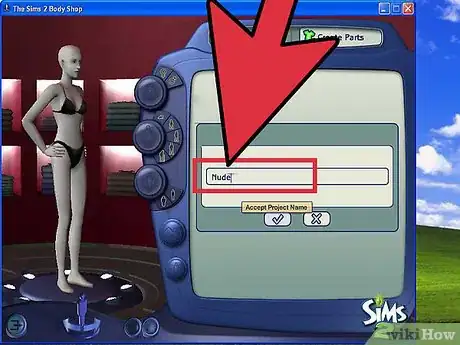 Imagen titulada Make Sims Nude in Sims 2 Step 13