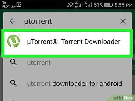 Imagen titulada Use Utorrent on an Android Step 4