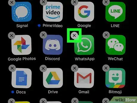 Imagen titulada Uninstall WhatsApp on iPhone or iPad Step 2