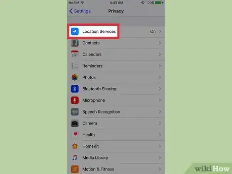 Imagen titulada Clear Your Frequent Location History on an iPhone Step 3