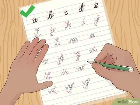 Imagen titulada Write in Cursive Step 21