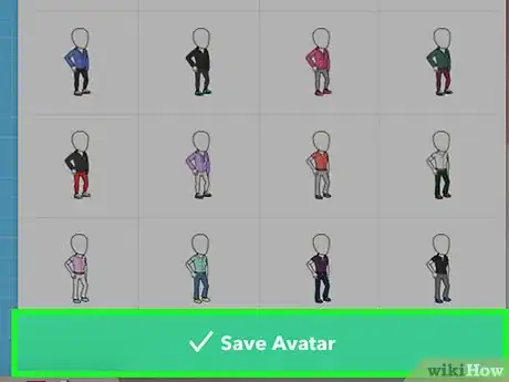 Imagen titulada Change Outfits on Bitmoji Step 13