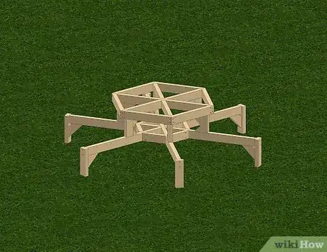 Imagen titulada Build a Hexagon Picnic Table Step 22