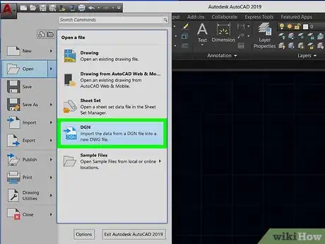 Imagen titulada Open DGN Files in AutoCAD on PC or Mac Step 4