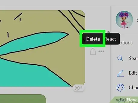 Imagen titulada Delete Photos on Facebook Messenger Step 13
