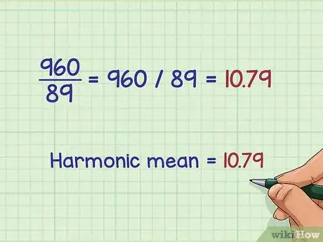 Imagen titulada Calculate the Harmonic Mean Step 7